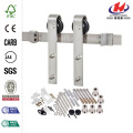 60 pulgadas x 80 pulgadas Cambridge Smooth Composite doble puerta de granero con puerta corredera Hardware Kit